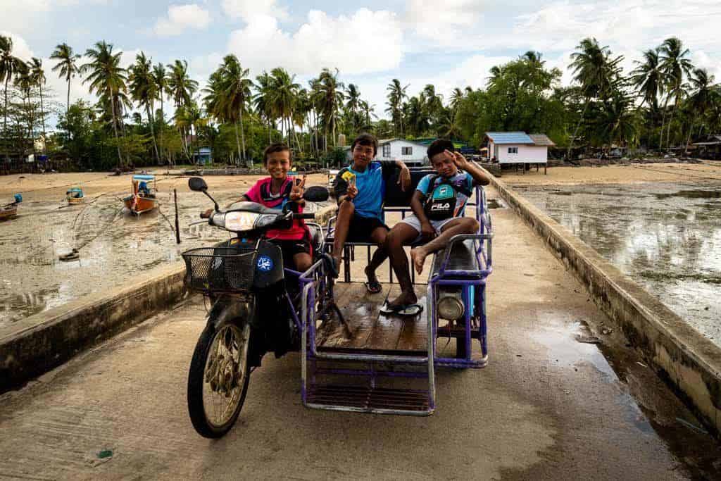 Boys On Motorbike