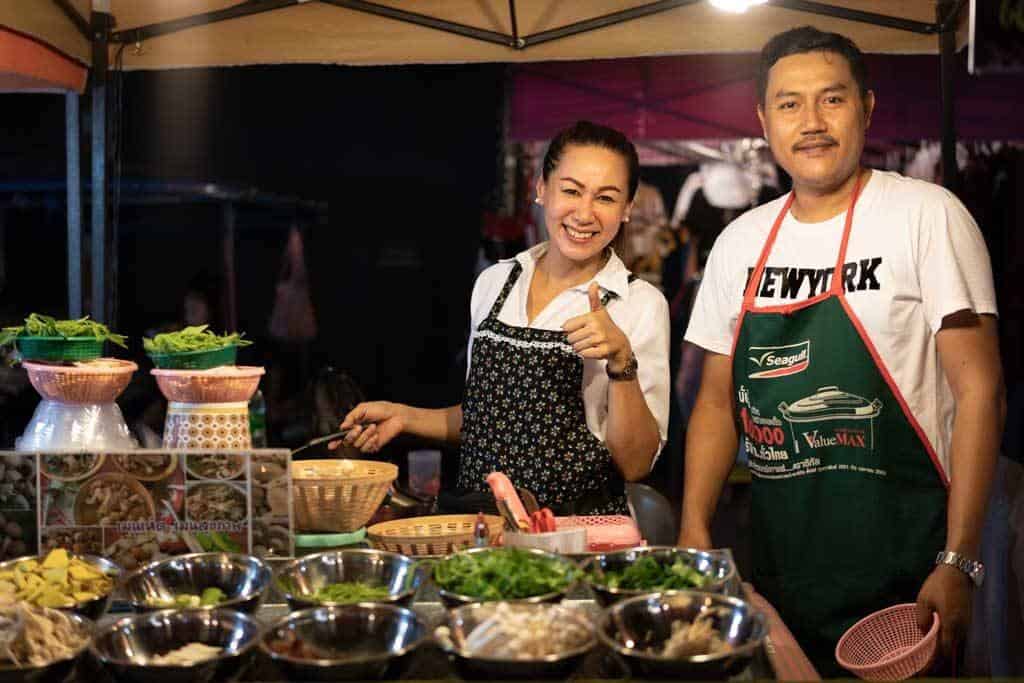 Night Markets Couple