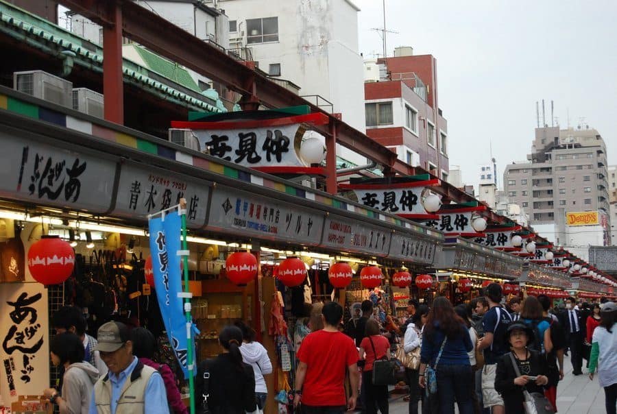 Nakamise Street Tokyo