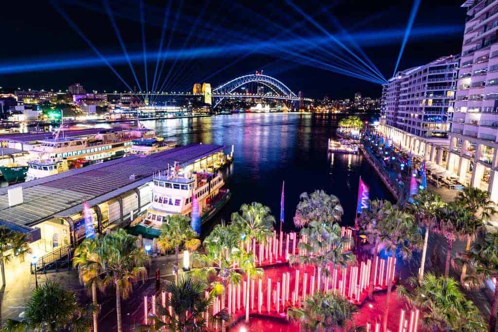 Vivid Sydney Circular Quay