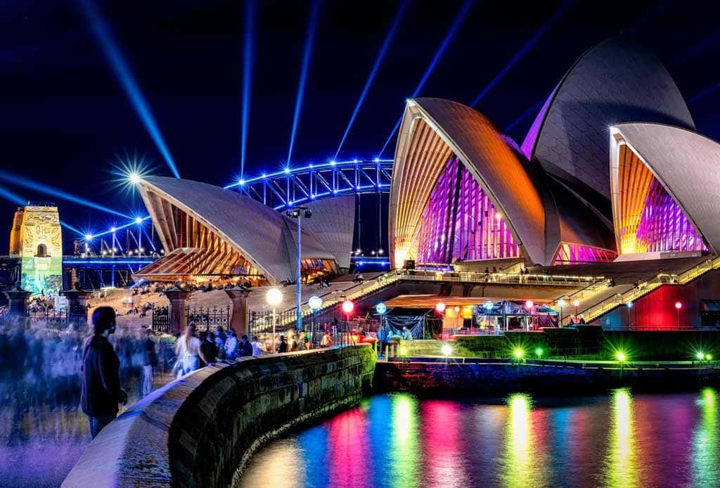 Opera House Photographing Vivid Sydney