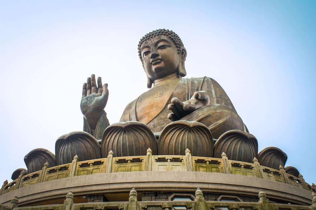 Big Buddha Visit Hong Kong