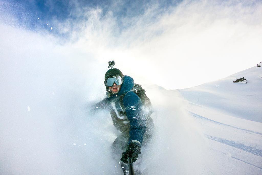 Jarryd Snowboarding