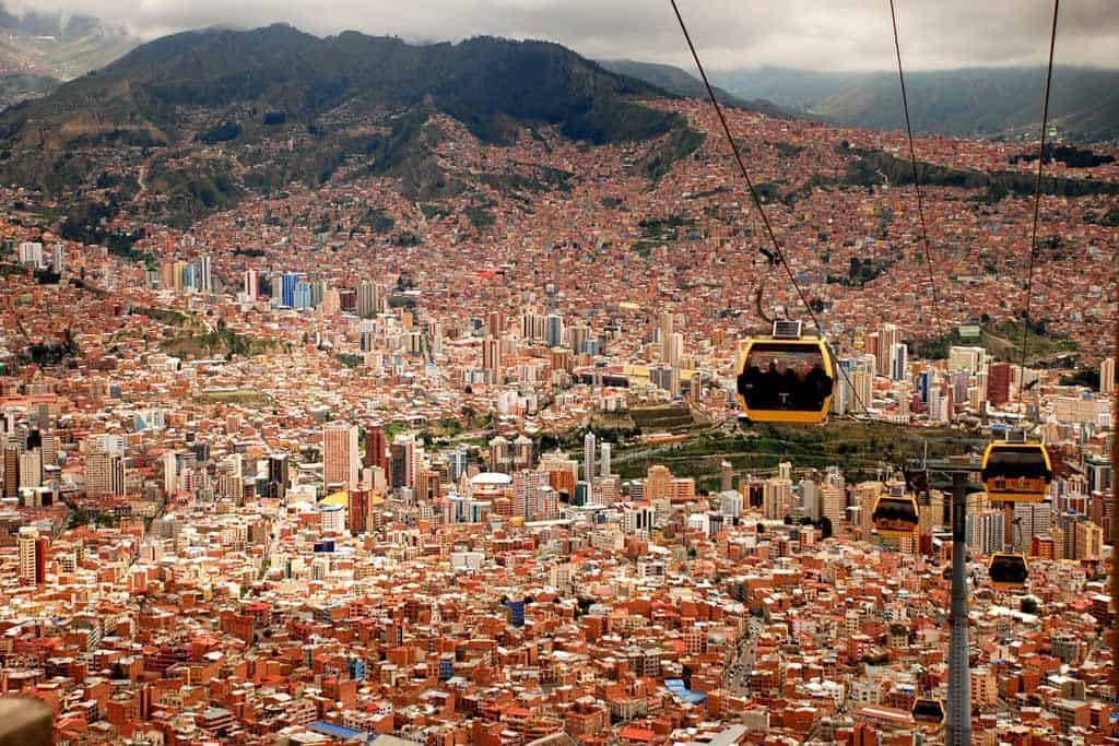 Riding The Cable Car Is A Spectacular Thing To Do In La Paz, Bolivia