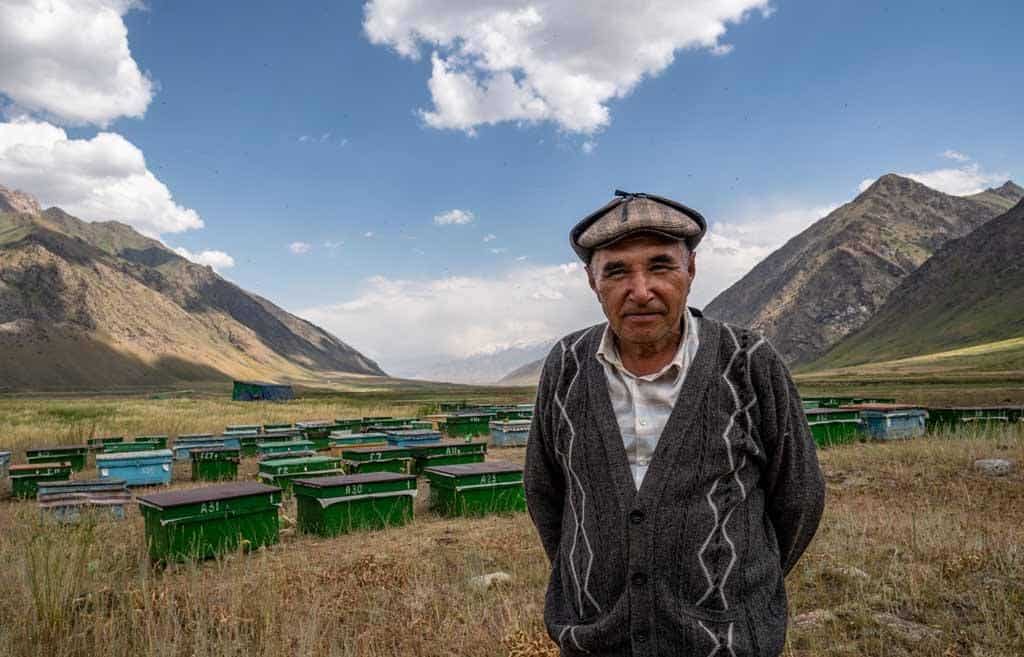 Beekeeper Kyrgyzstan