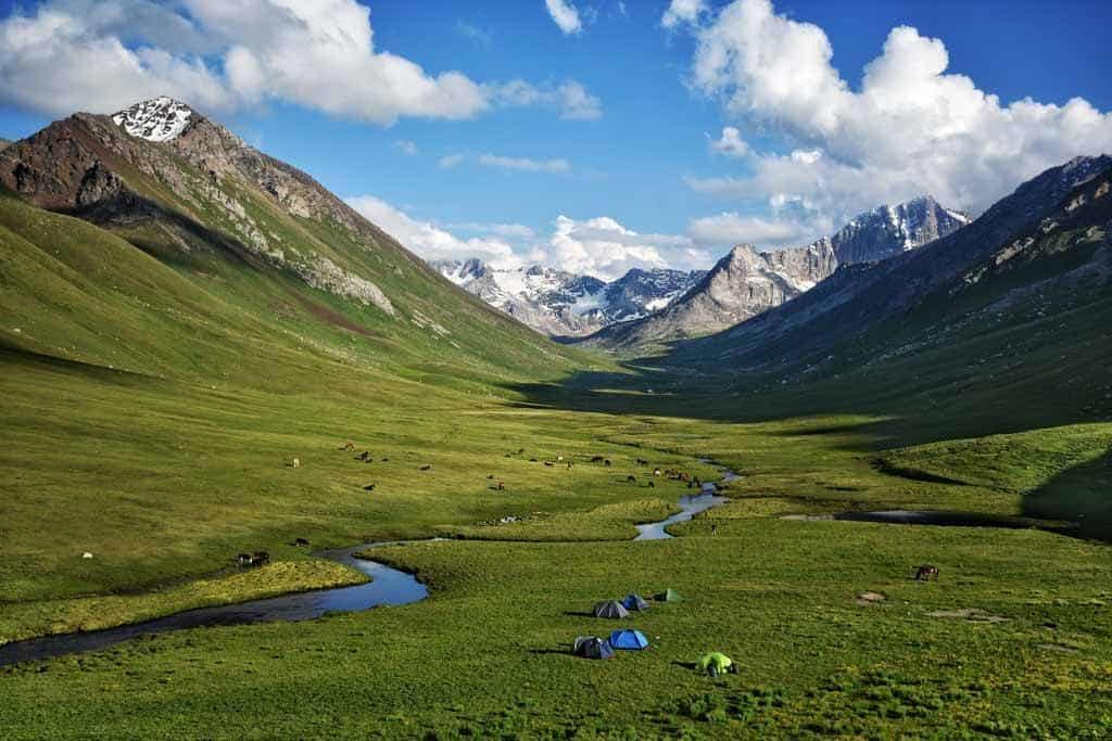 Terim Tor Valley Campsite Bulak Ashuu Lakes Trek