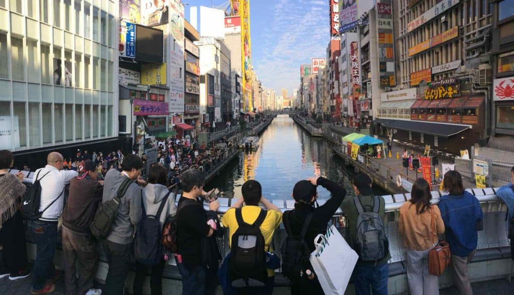 The Popular Dotonbori Canal