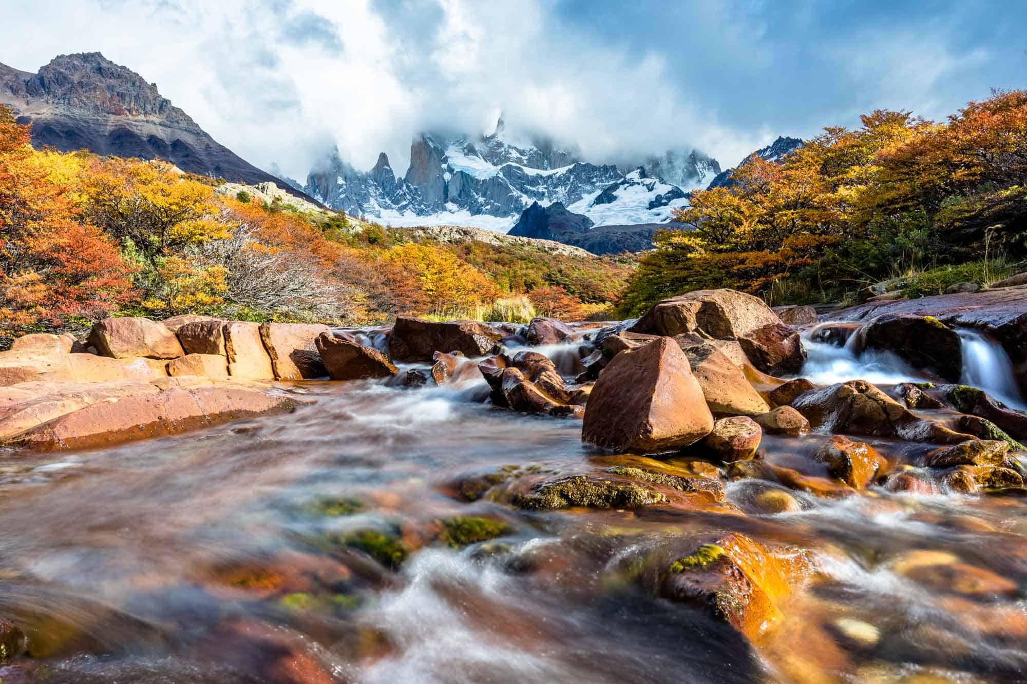 rei patagonia hiking trip