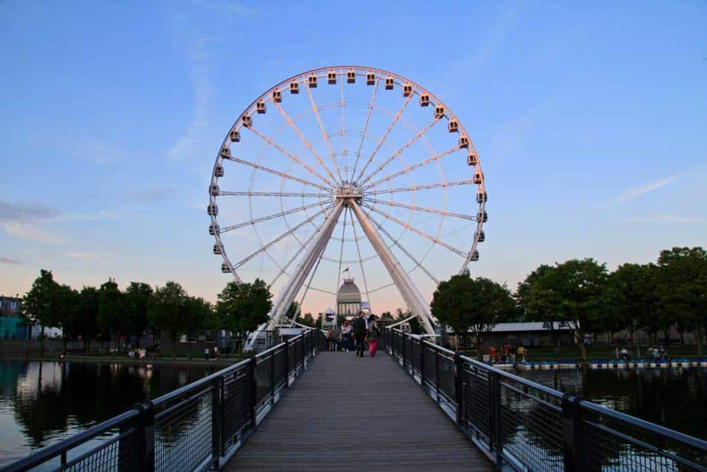 Ferrris Wheel, Old Montreal, Things To Do In Montreal