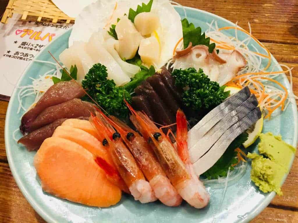 Sashimi-Hokkaido