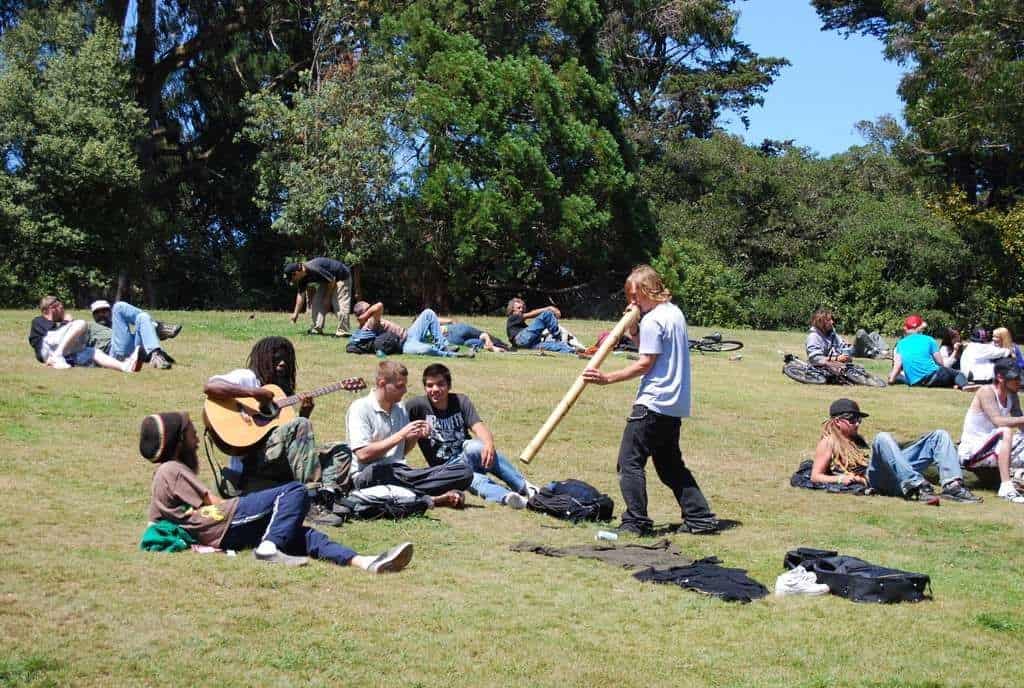 Hippie Hill San Francisco