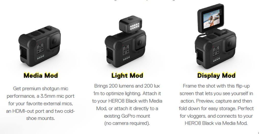 HERO8 Black Media Mod