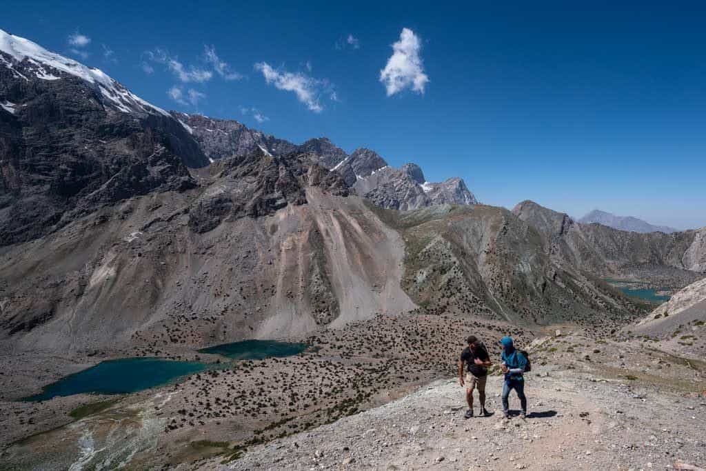 Hiking Fann Mountains