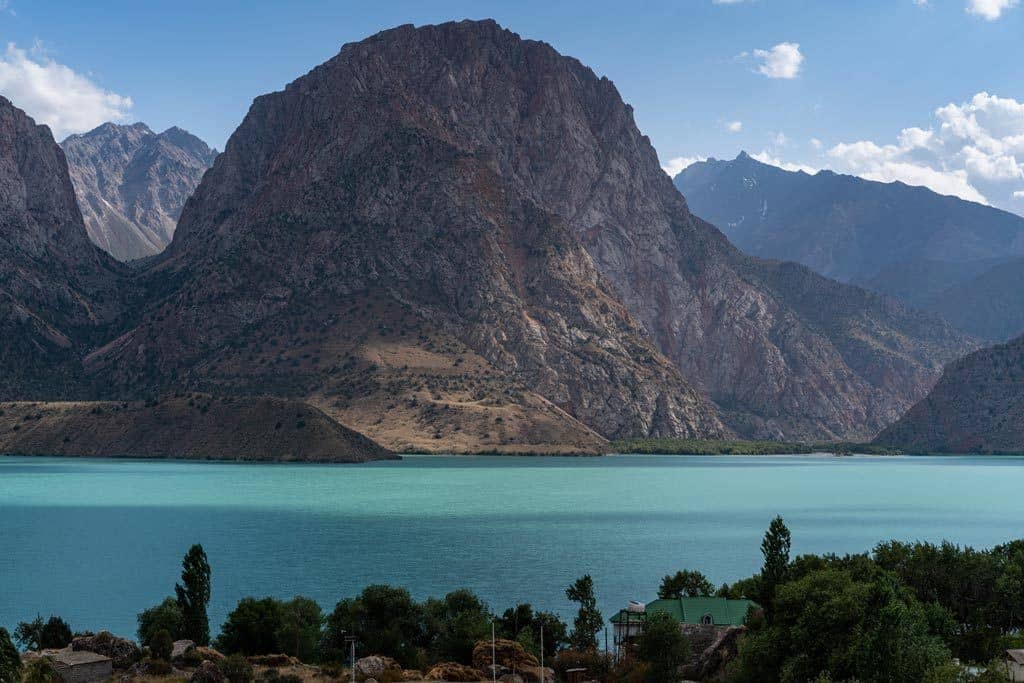 Mountain Iskanderkul Lake