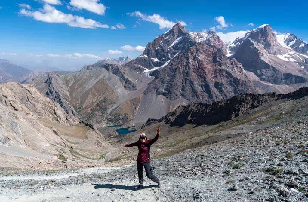 Hiking In Fann Mountains