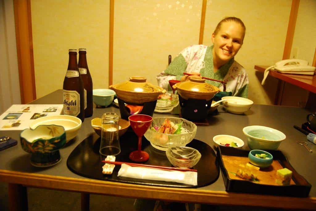 Dinner In A Ryokan