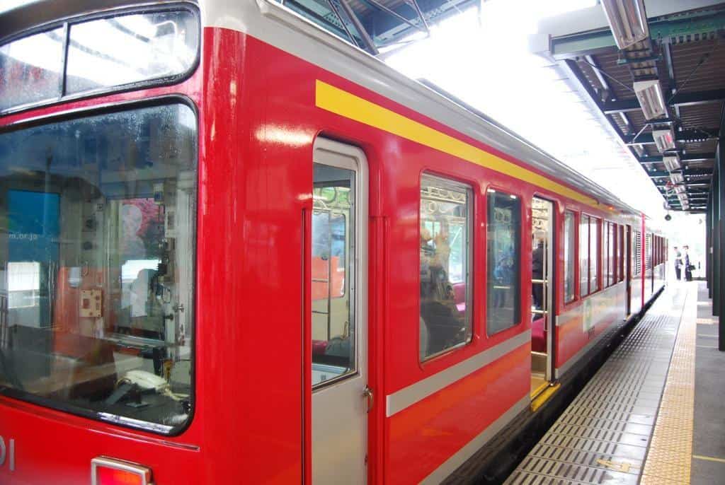 Train To Hakone Japan