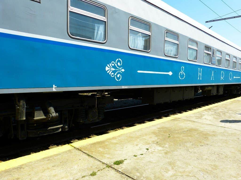 Train In Uzbekistan