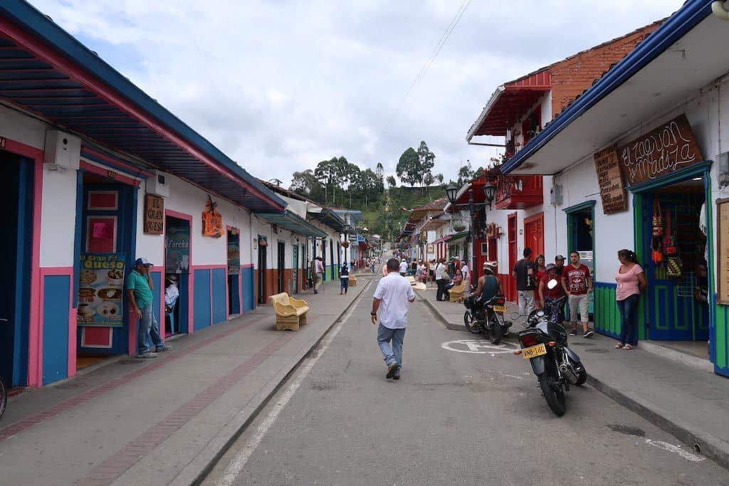View Of Salento Colombia Coffee Region