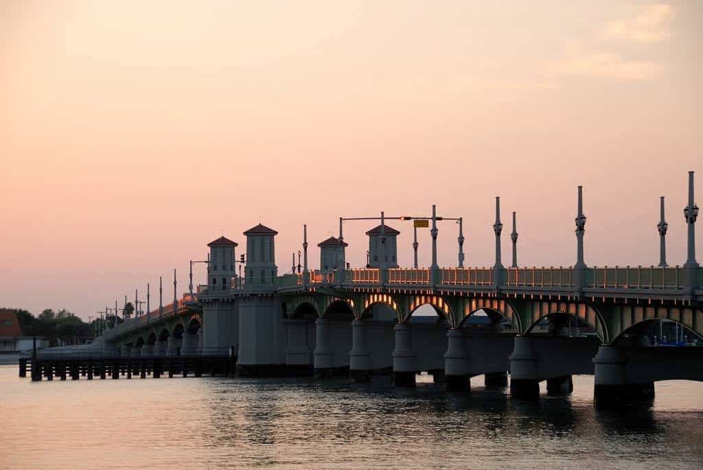 Bridge Of Lions In St Augustine