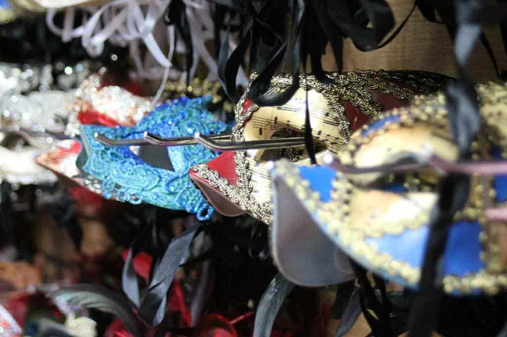 Mardi Gras Masks In New Orleans