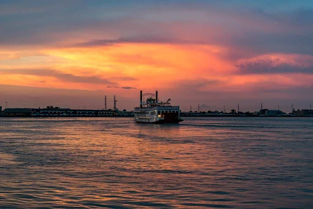 Steamboat In New Orleans