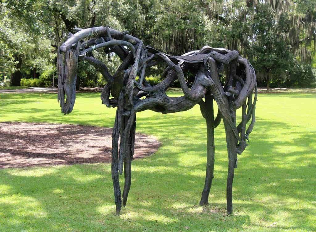 Horse Sculpture New Orleans Park