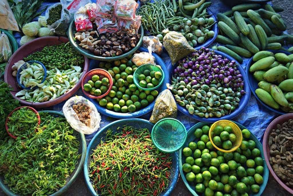 Thai Cooking Class Ingredients