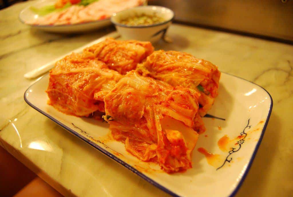 Kimchi In A Seoul Restaurant