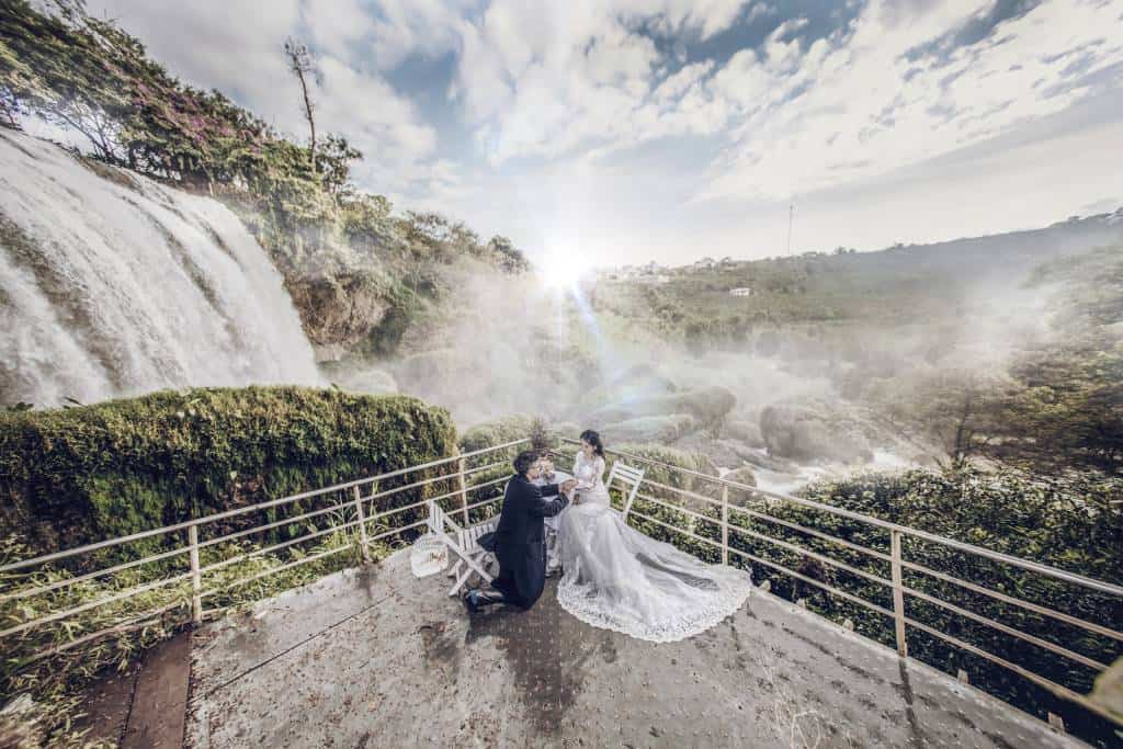 Elephant Waterfalls Dalat Vietnam