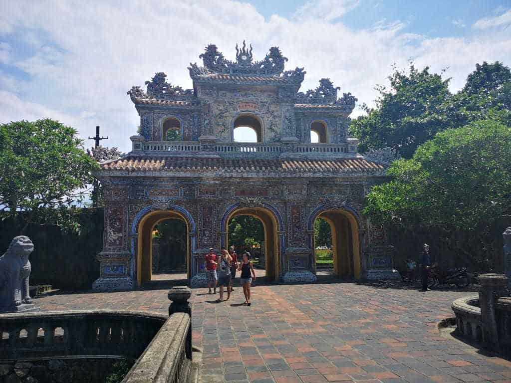 One Of The More Beautiful Gates Guarding The Entrance Into The Old Imperial City