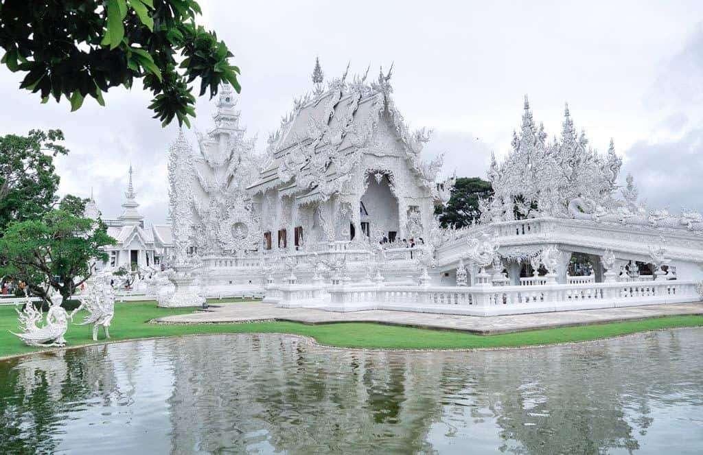 Wat Rong Khun, Also Known As The White Temple