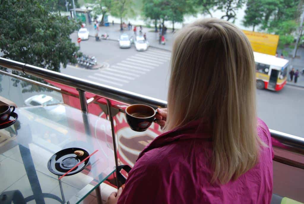 A Cafe In Hanoi