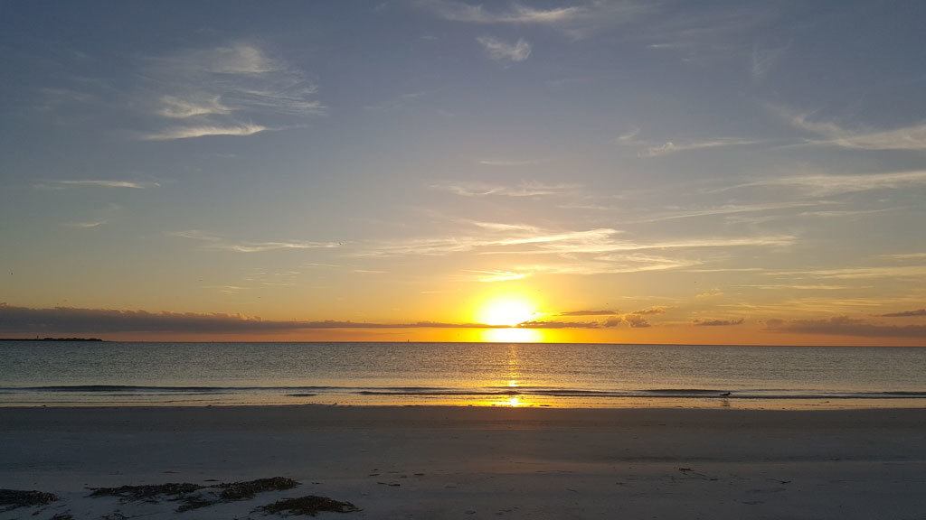 Clearwater Beach Tampa Sunset