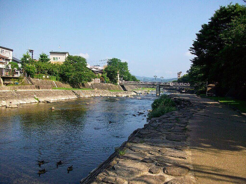 The Miyagawa River Takayama