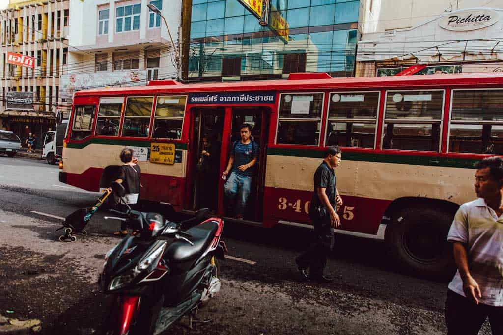 Staying Safe In Thailand Bus