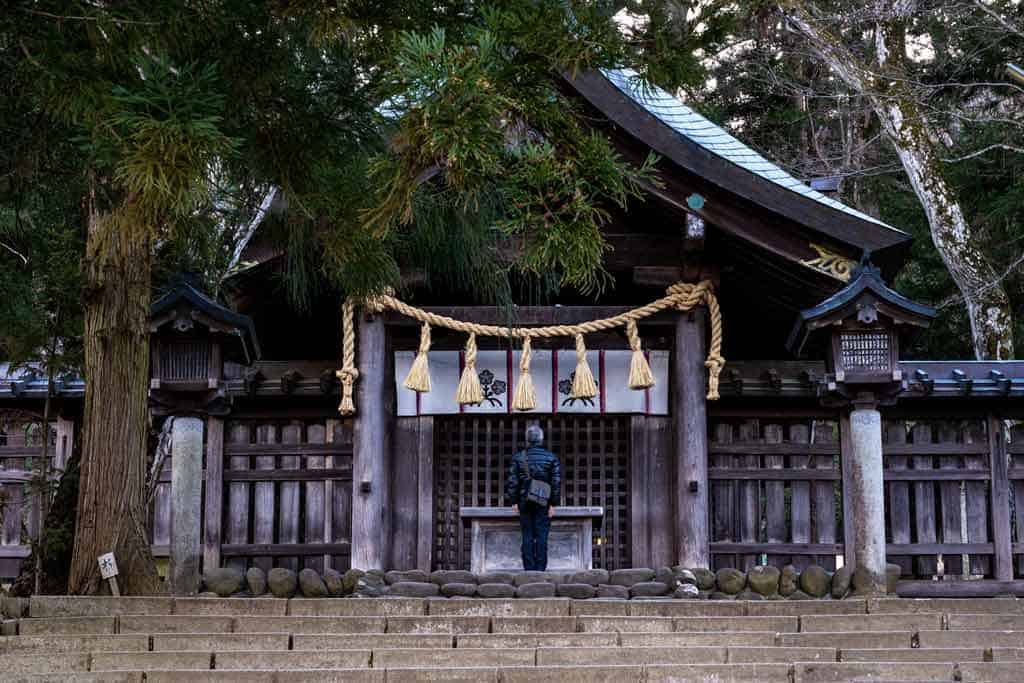 Chino Nagano Japan Temple Shrine