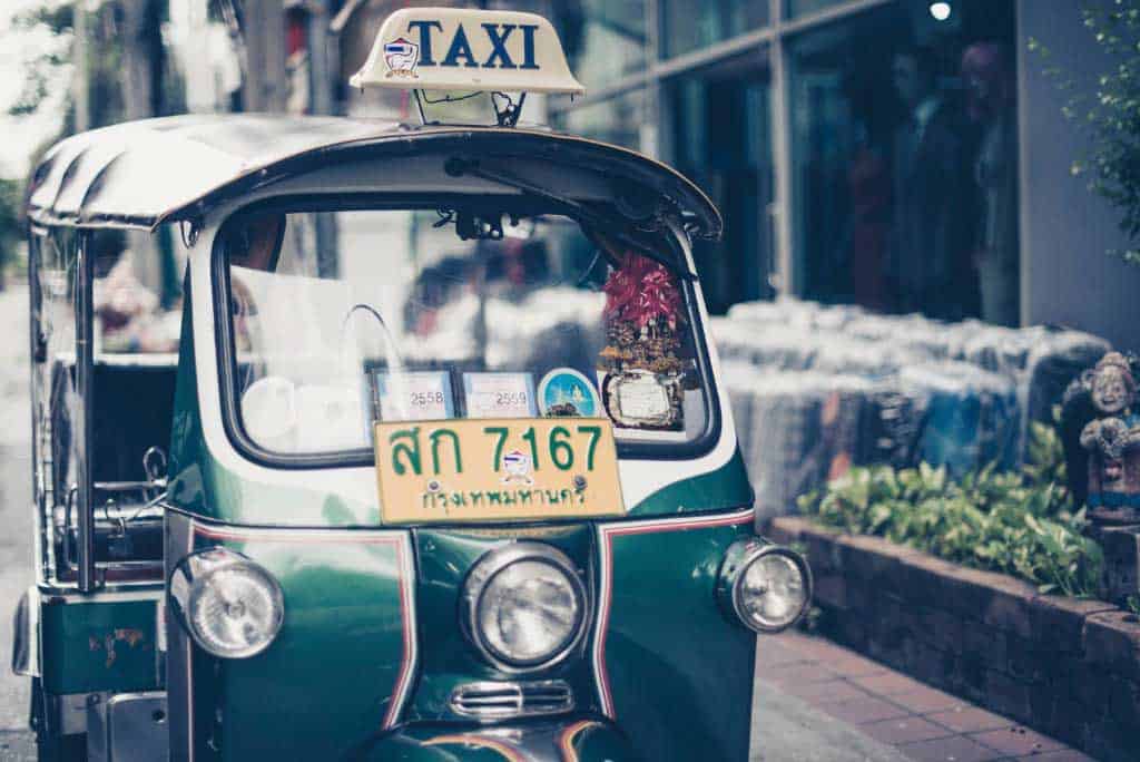 Transportation In Thailand Tuk Tuk