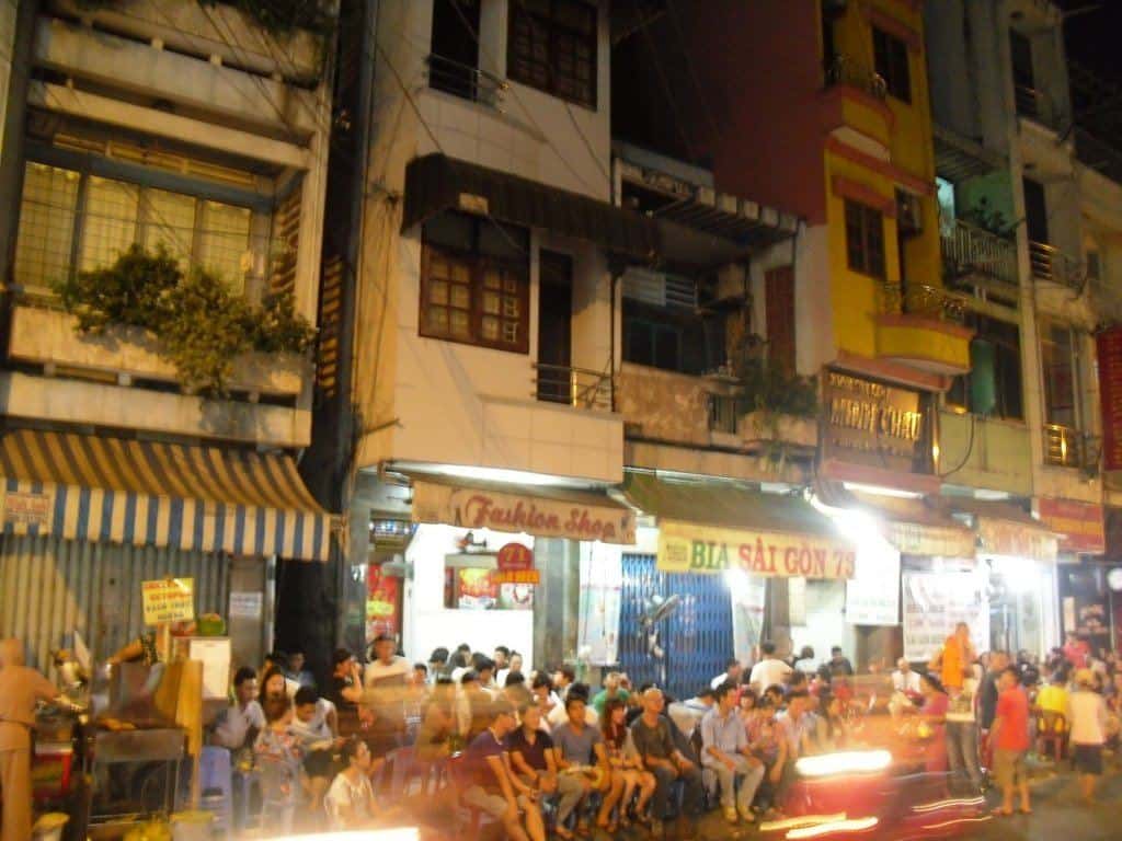 Backpacker Street In Hcmc