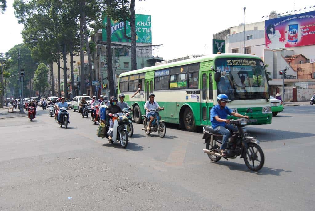 Traffic In Ho Chi Minh City