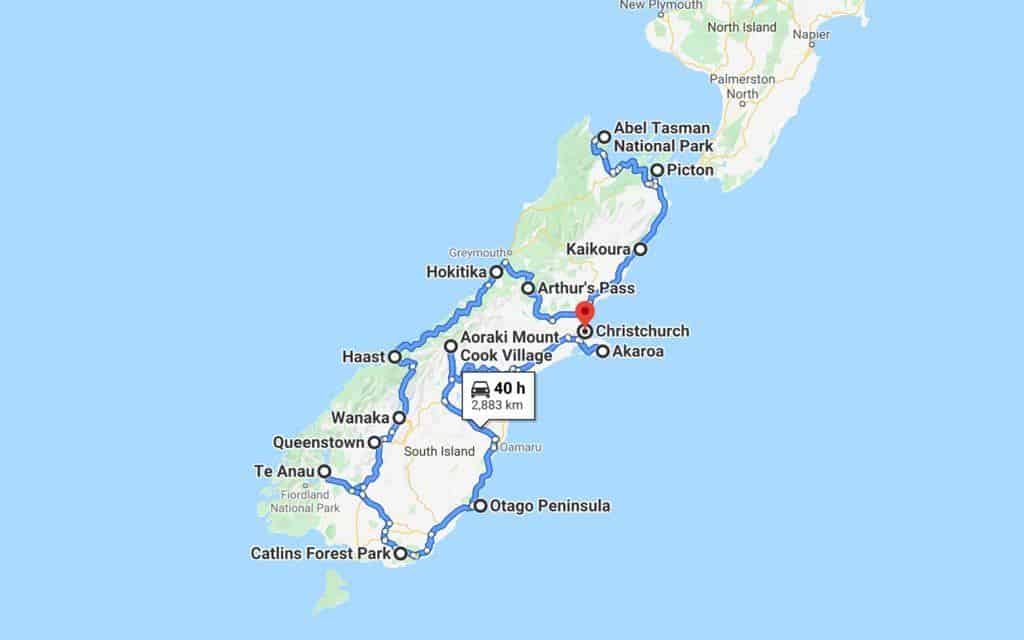 South Island Road Trip