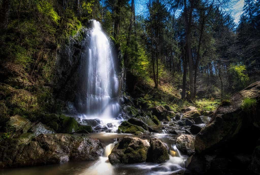 Waterfall South Bohemia