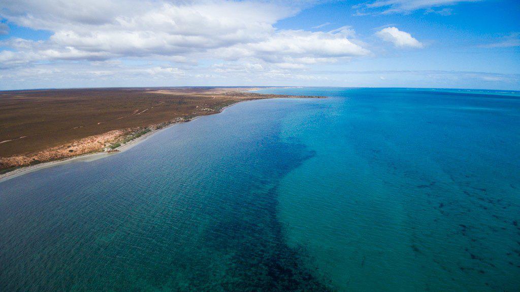 Aerial Views Of The Coral Coast From Exmouth