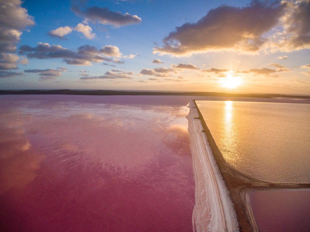 Epic Pink Lake 