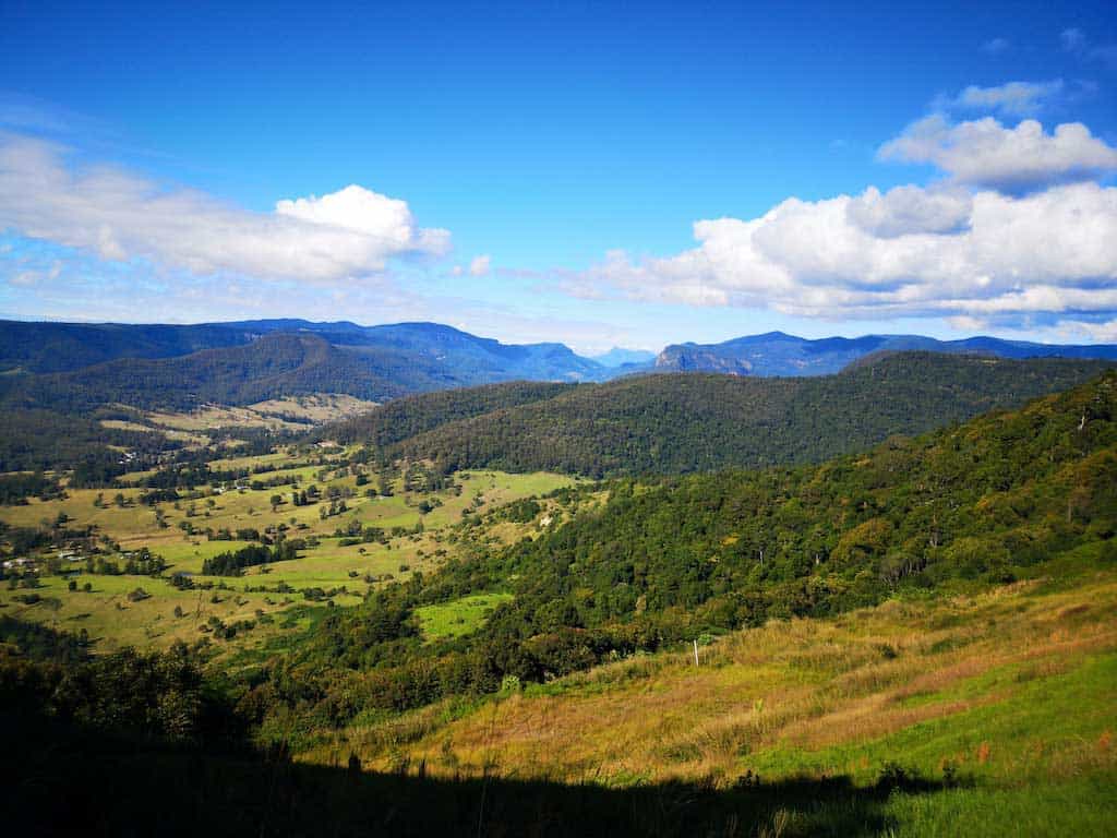 Views Of Lamington National Park Wilderness
