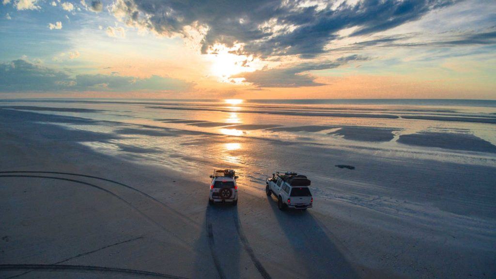 Sunset On Eighty Mile Beach