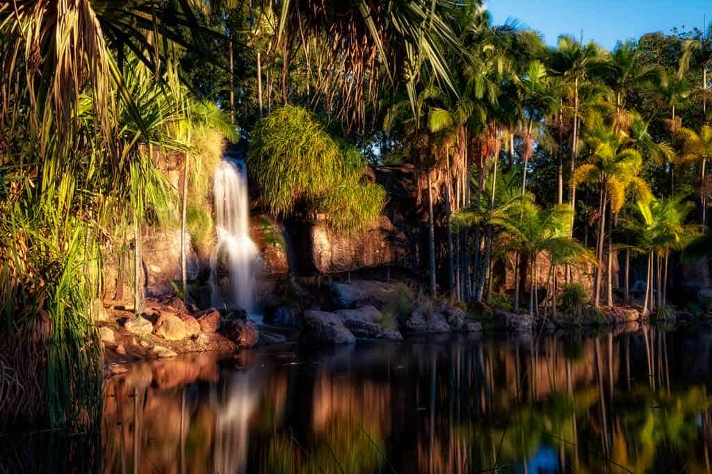 Kershaw Gardens Waterfall