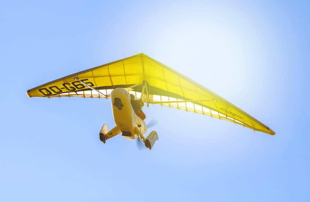 Microlight Over Exmouth, North West Cape