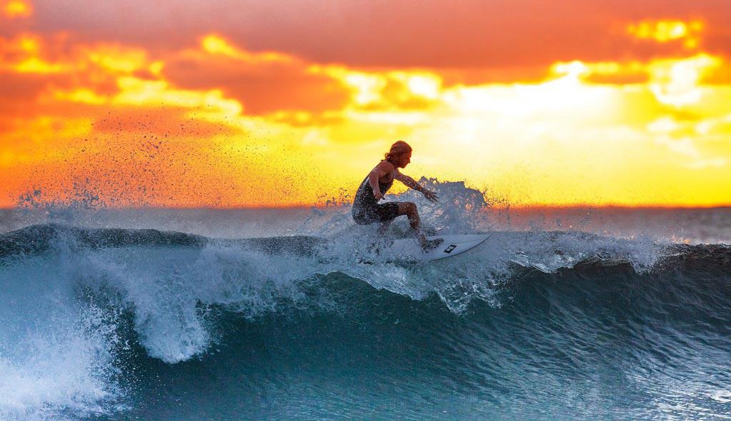 Surfing In Exmouth Western Australia