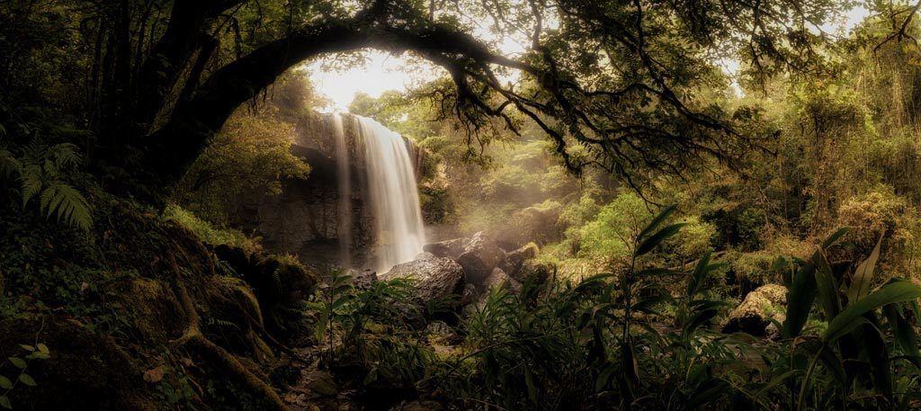 Zillie Falls Panorama